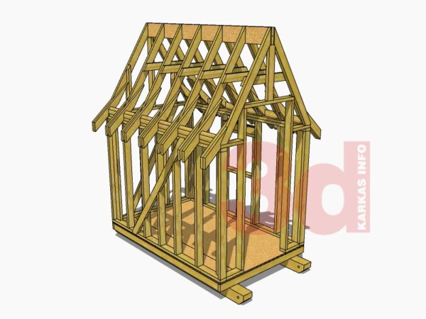 3d модель детского игрового домика